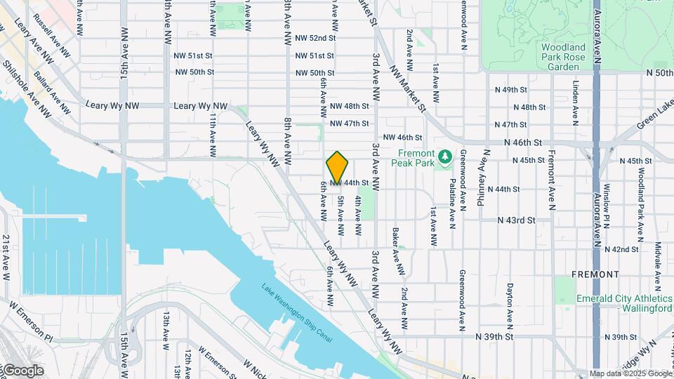500 NW Bright St Map and Location Details
