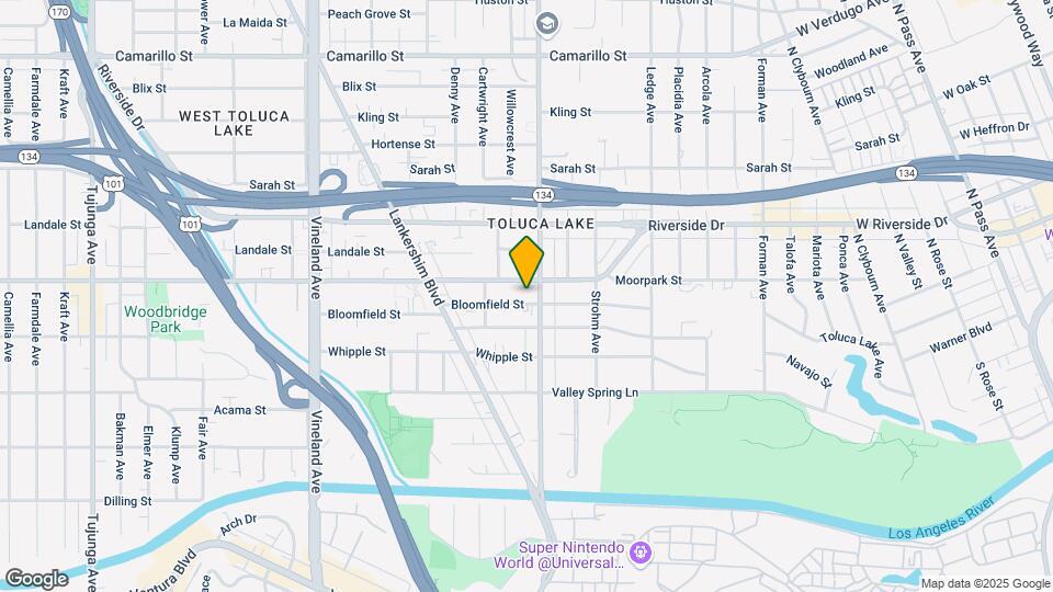 10609 Bloomfield ST Map and Location Details