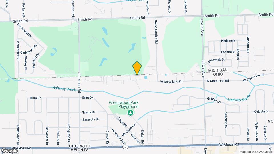 1332 Brooke Park Dr Map and Location Details