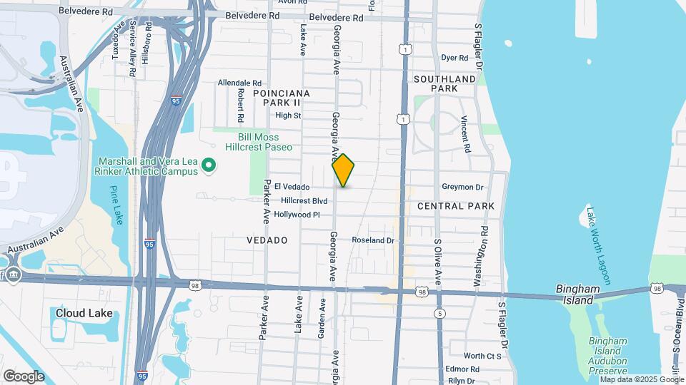618 El Vedado Map and Location Details