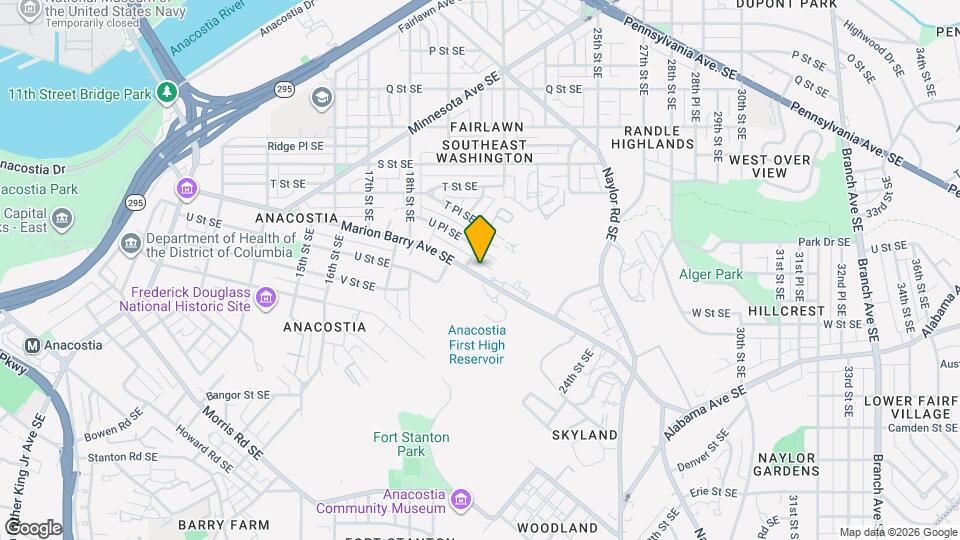 2212 Marion Barry Ave SE Map and Location Details