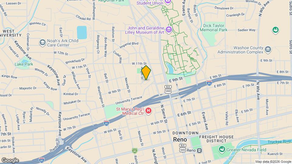 154 W 10th St Map and Location Details