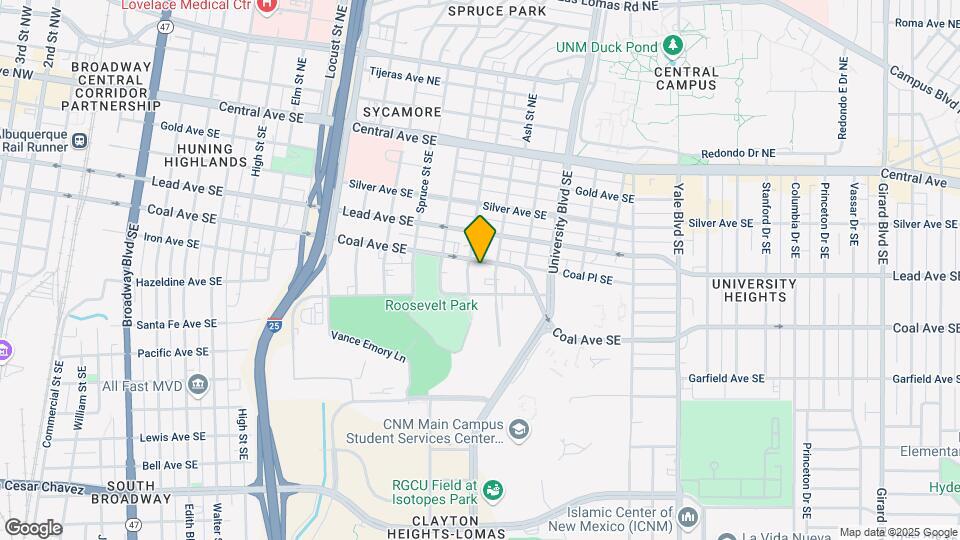 1510 Coal Ave SE Map and Location Details