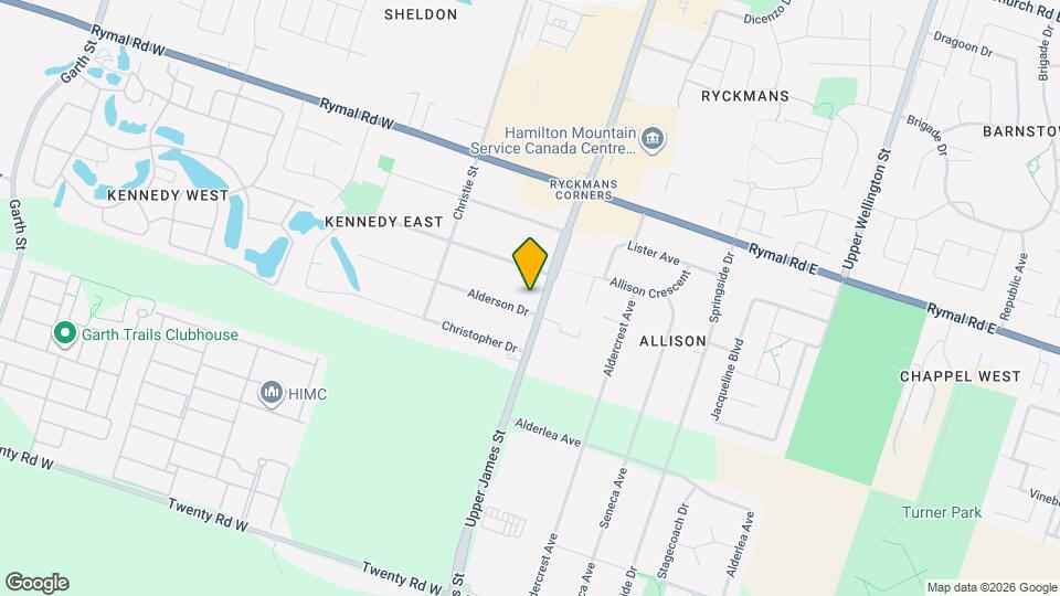 Royal James Map and Location Details