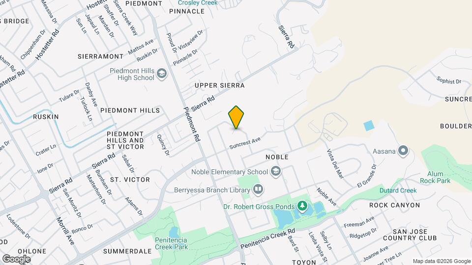 3384 Burgundy Dr Map and Location Details