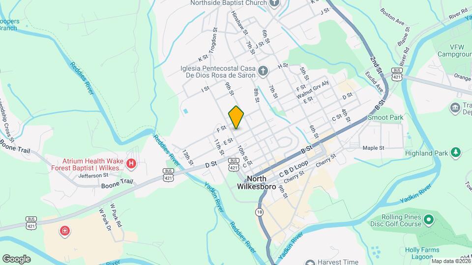 506 10th St Map and Location Details