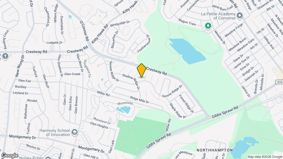 8659 Serene Ridge Dr Map and Location Details