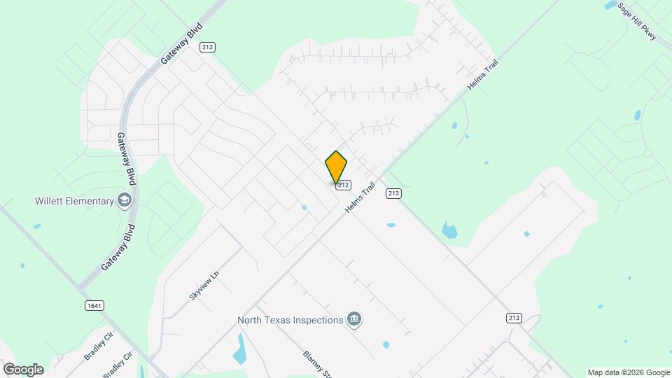 1876 Lockhart Dr Map and Location Details