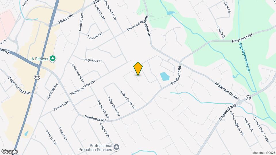 2117 Chaparral Dr SW Map and Location Details