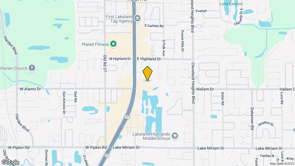 4533 Highland Ln Mapa y Detalles de la Ubicación