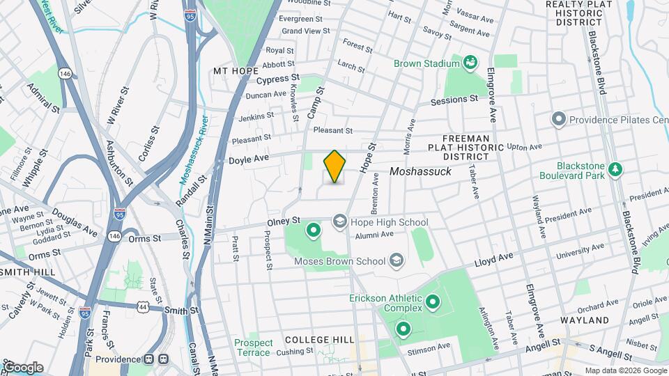 195 Lippitt St, Unit 2 Mapa y Detalles de la Ubicación