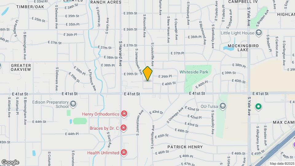 3614 E 40th St Map and Location Details