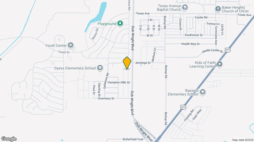 2878 Glennster St Map and Location Details