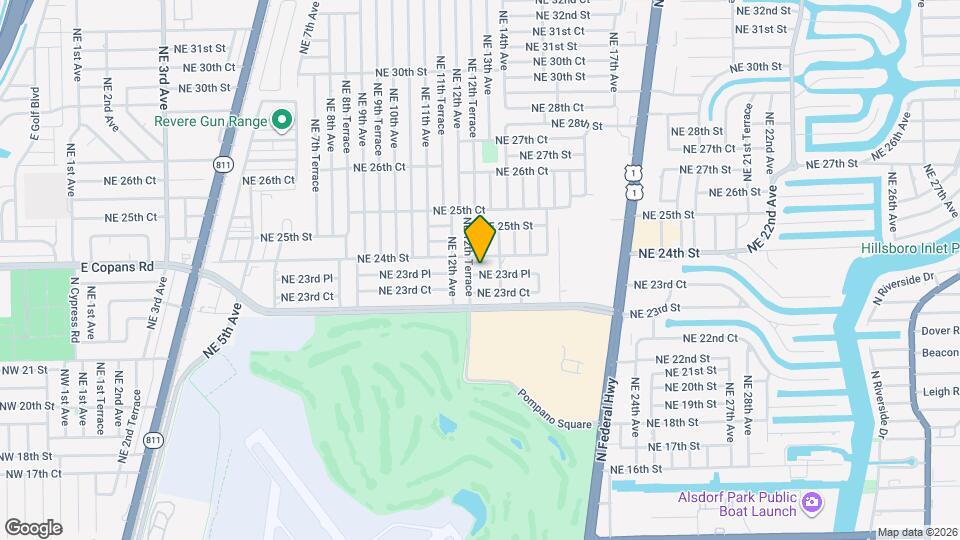 1231 NE 23rd Pl Mapa y Detalles de la Ubicación