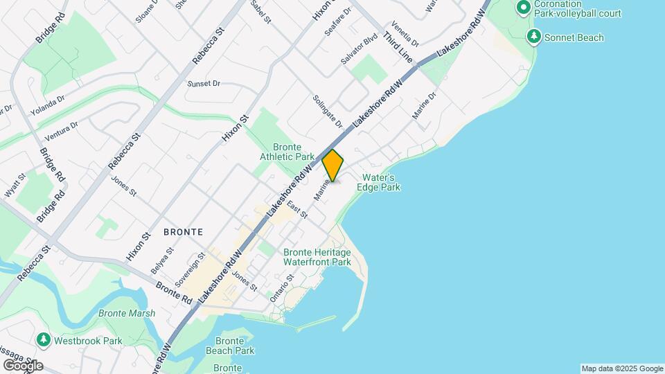 2185 Marine Dr Map and Location Details