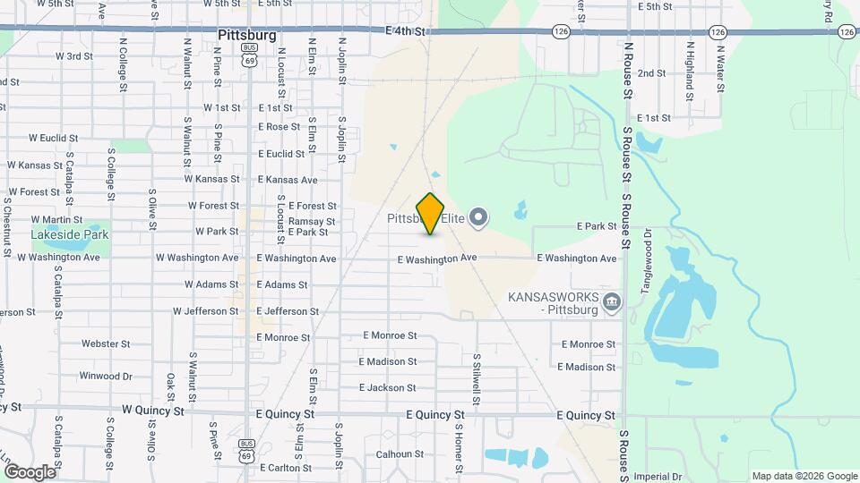 520 E Park St Map and Location Details