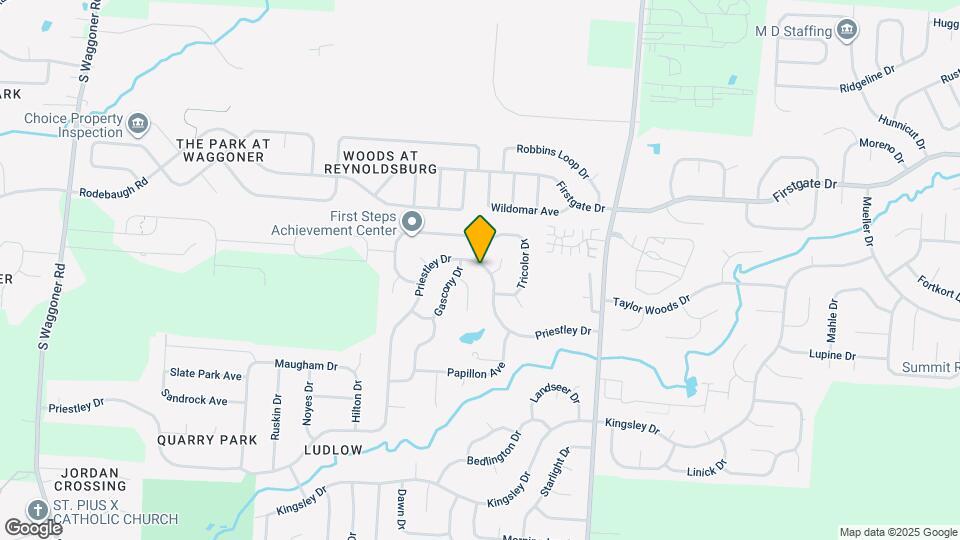 8435 Priestley Dr Map and Location Details
