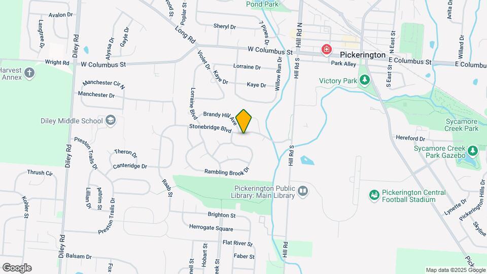 345 Stonebridge Blvd Map and Location Details