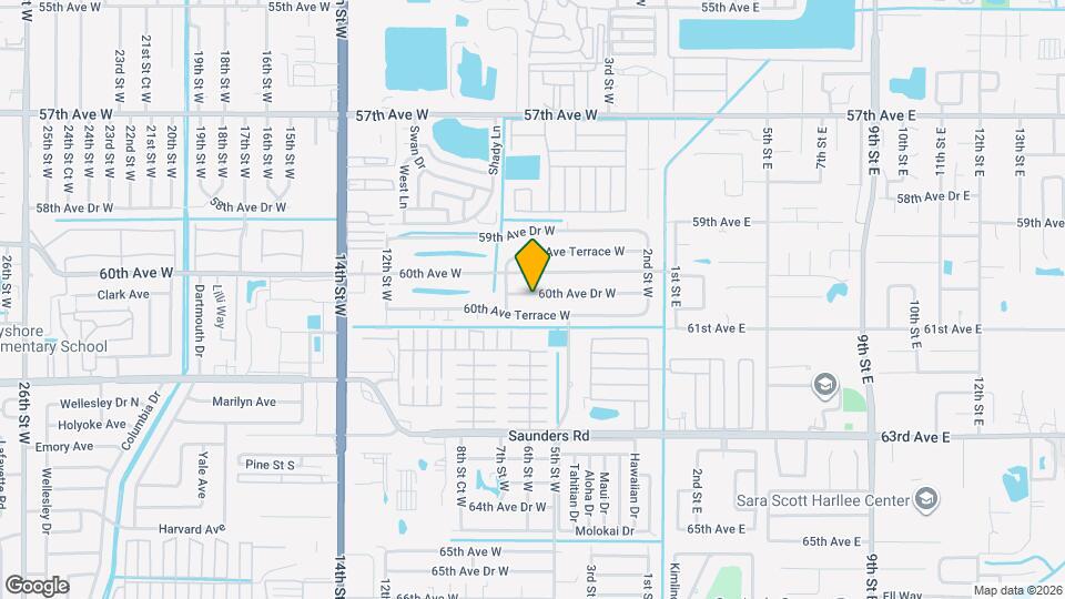 608 60th Ave Dr W Mapa y Detalles de la Ubicación