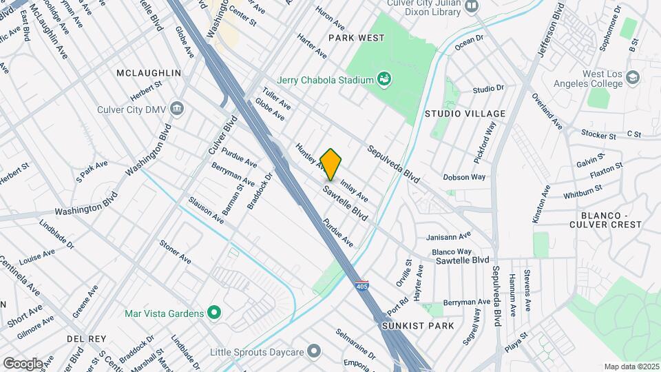 4806-4812 Sawtelle Blvd Map and Location Details
