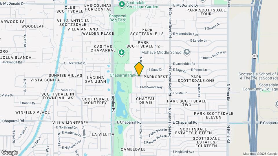 5332 N 82nd St Map and Location Details