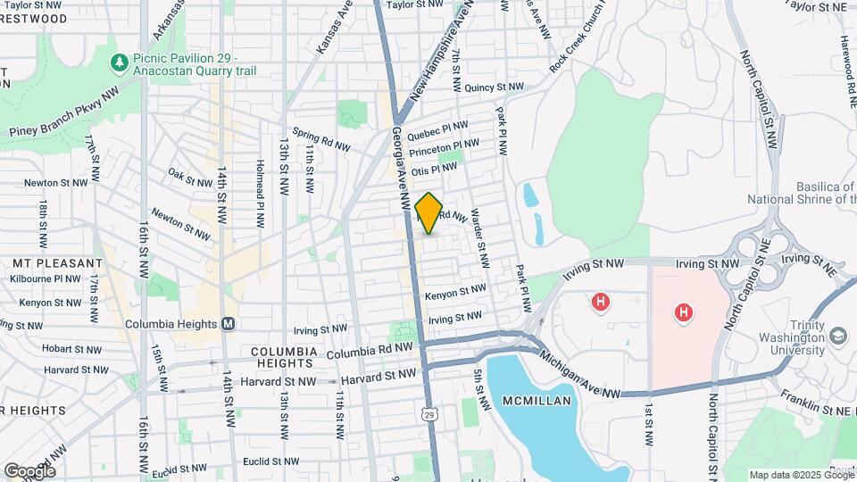 650 Morton St NW Map and Location Details