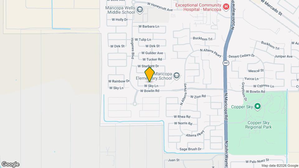 45656 W Sky Ln, Unit 2-2306 Map and Location Details