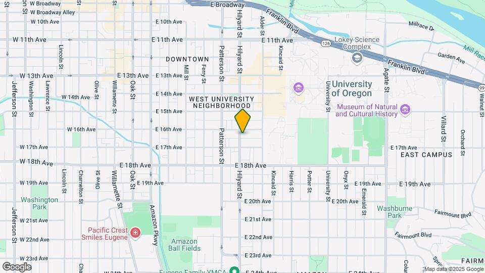 1641 Hilyard St Map and Location Details