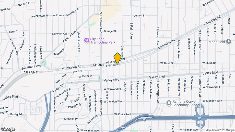 1305 Edgewood Dr Map and Location Details