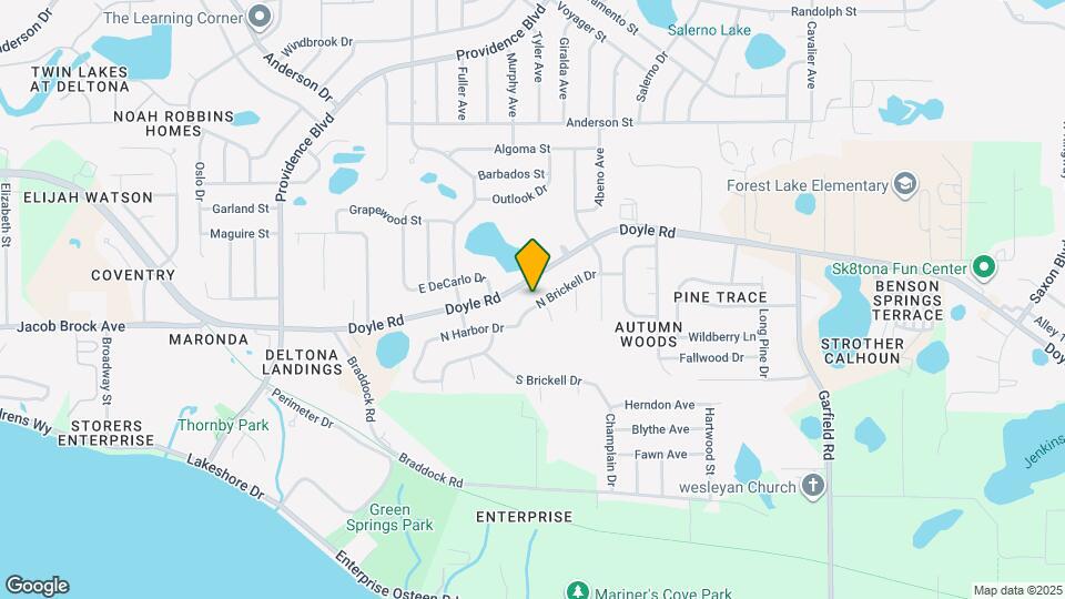 1120 N Brickell Dr Map and Location Details