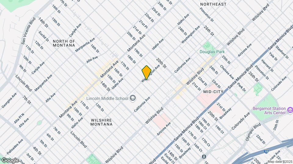 1009 17th St Map and Location Details