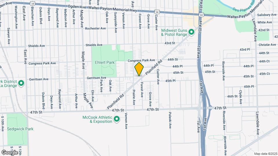 8856 Plainfield Rd Mapa y Detalles de la Ubicación