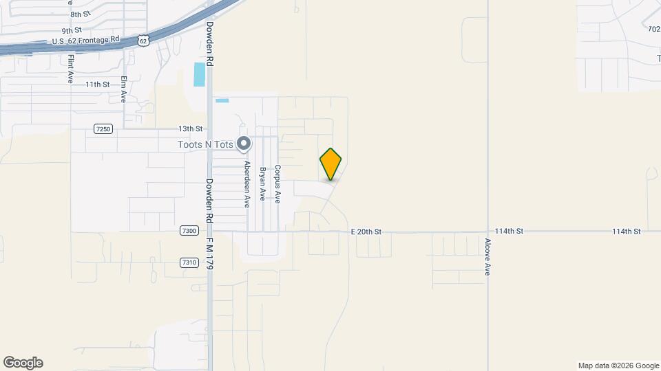 723 E 17th St Map and Location Details