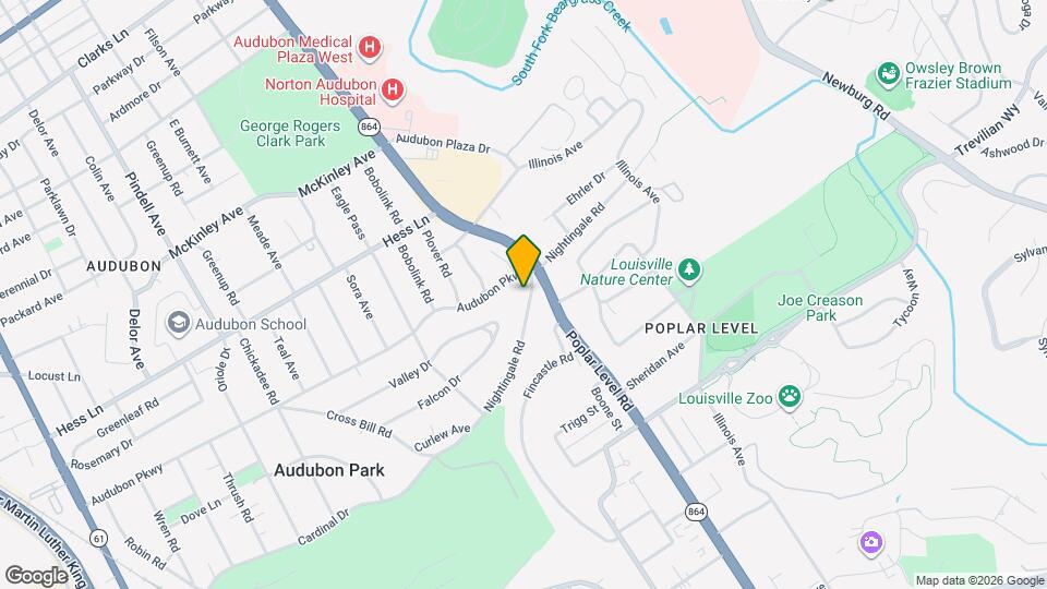 1451 Nightingale Rd Mapa y Detalles de la Ubicación