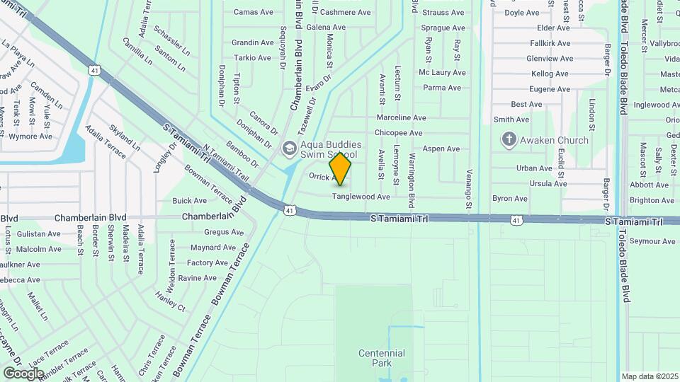 16262 Tanglewood Ave Map and Location Details