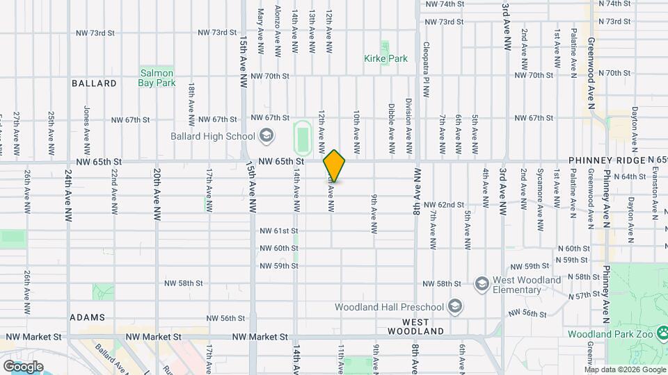 6314 11th Ave NW Map and Location Details