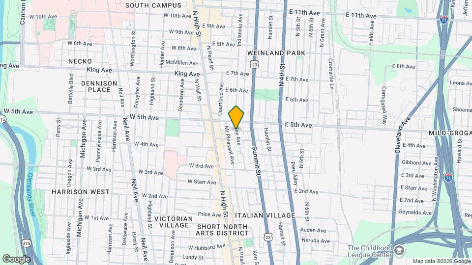 1163 Say Ave Mapa y Detalles de la Ubicación