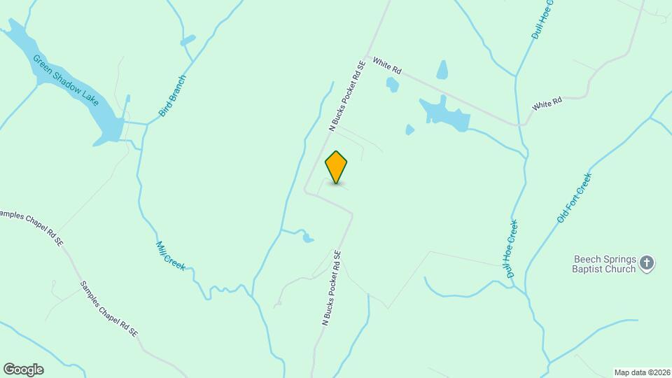 951 N Bucks Pocket Rd SE Map and Location Details