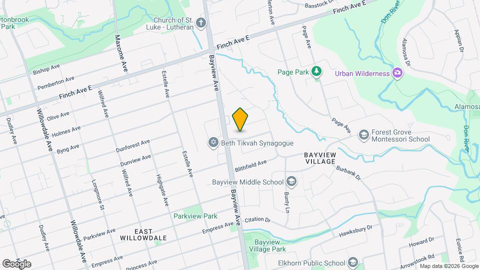 12 Burleigh Heights Dr Map and Location Details