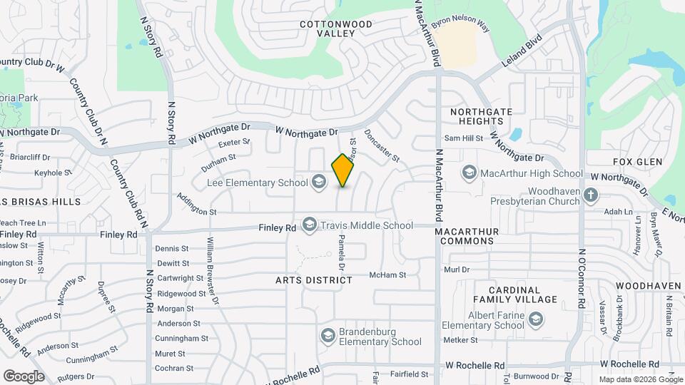 3518 Windsor St Map and Location Details