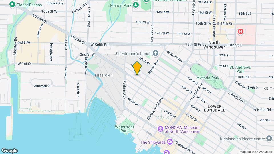 326 3rd St W Map and Location Details