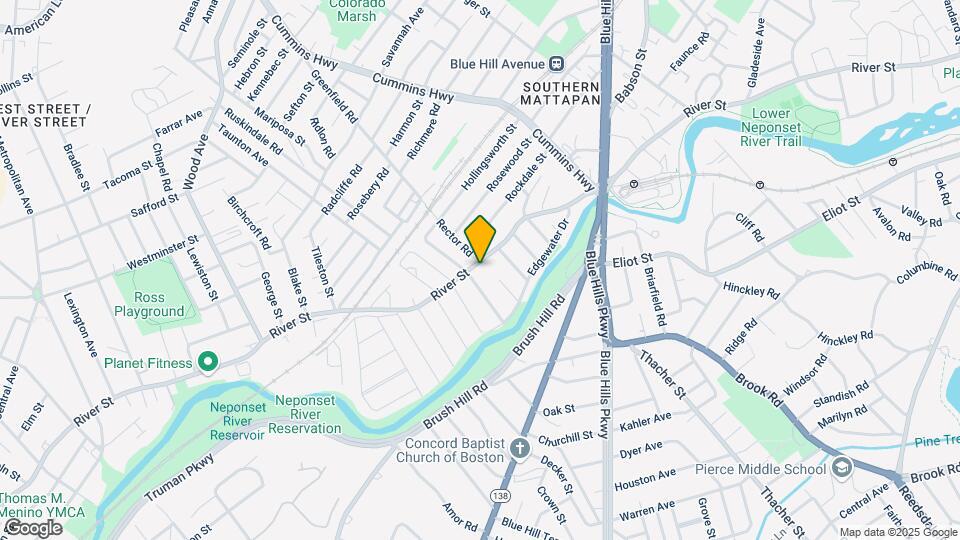 640 River St Map and Location Details