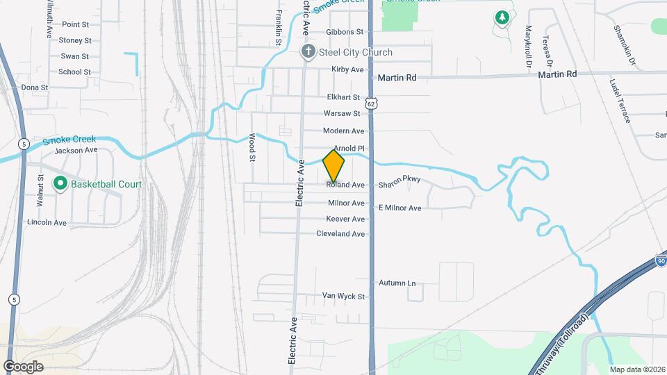 165 Roland Ave Map and Location Details