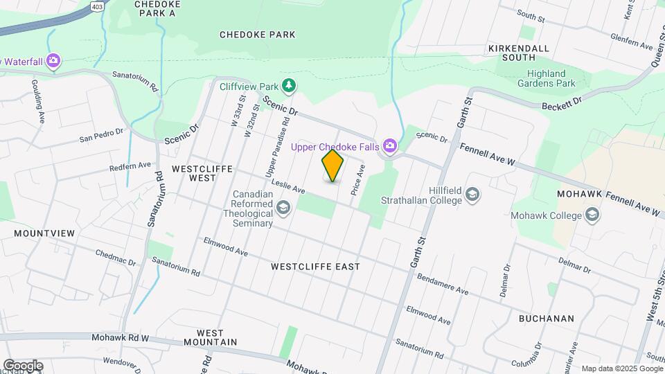 64 W 25th St Map and Location Details