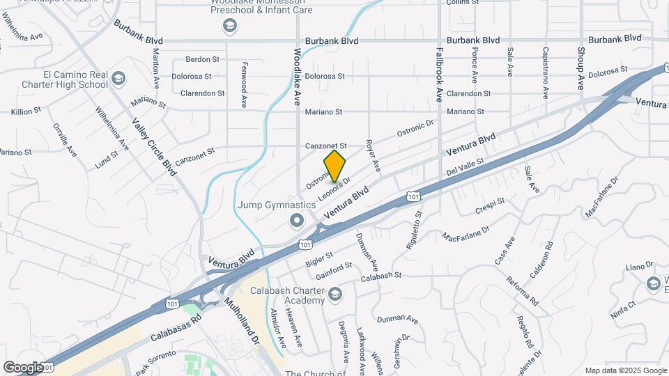 23113 Leonora Dr Map and Location Details