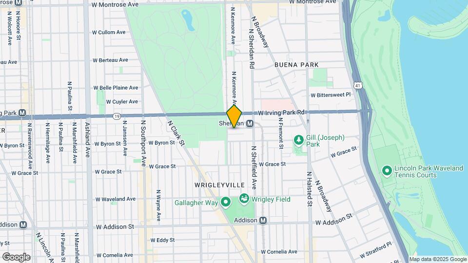 1043 W Dakin St Mapa y Detalles de la Ubicación