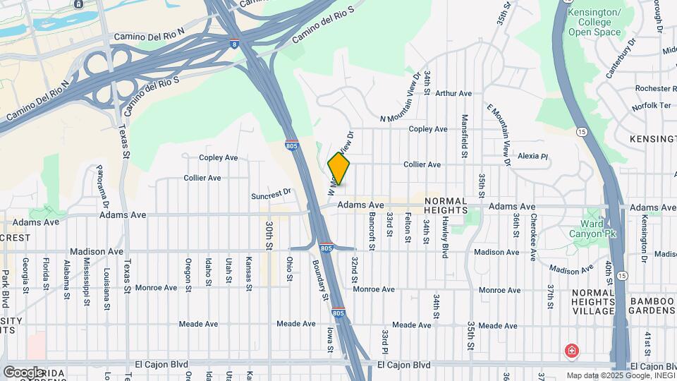 4737-4743 W Mountain View Dr Map and Location Details