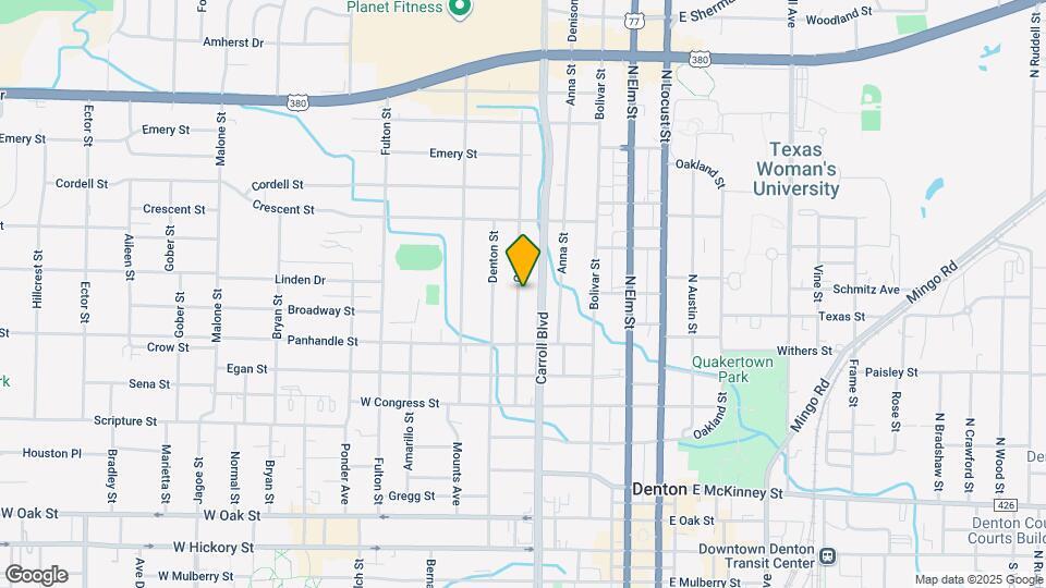 908 Coit St Map and Location Details