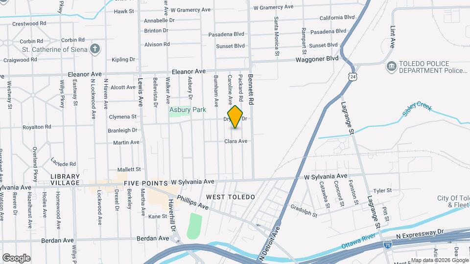 4220 Caroline Ave Mapa y Detalles de la Ubicación