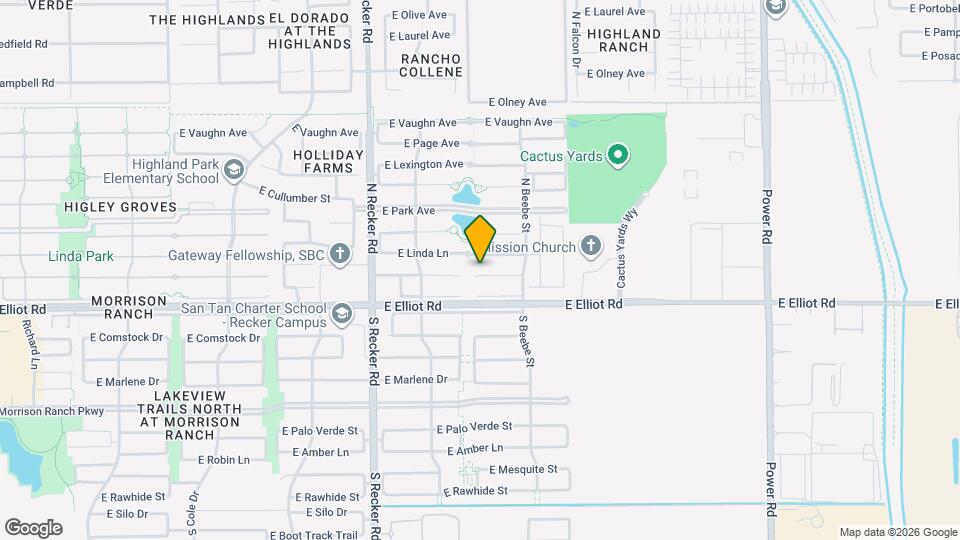 4212 E Washington Ct Mapa y Detalles de la Ubicación